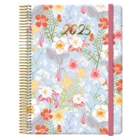 AGENDA 2025 CUTE DÍA PÁGINA 15 X 21 CM MODELO GARDENIA CON 4 HOJAS DE PEGATINAS DOHE 12903 - 25 (Espera 4 dias)